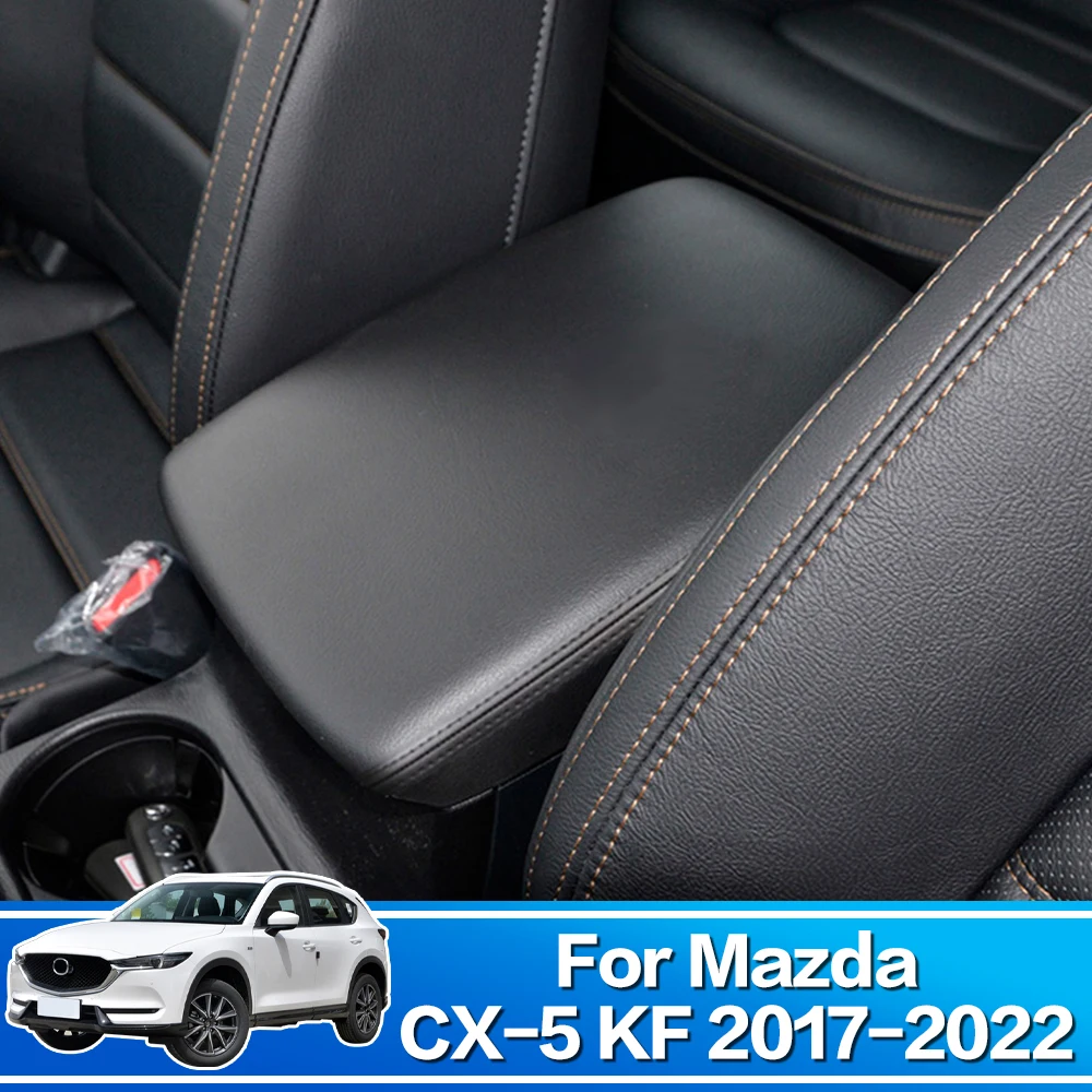 

1PCS Car Armrests Box Cover Decorative Interior Accessories For Mazda CX-5 CX5 CX 5 KF 2017 2018 2019 2020 2021 2022