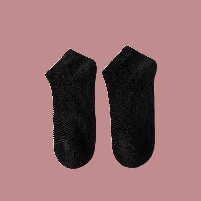 Chaussettes Courtes Basses pour Homme, Légères, Absorbantes, Respirantes, Décontractées, Bateau, Nouvelle Mode Printemps et Été, 5/10 Paires