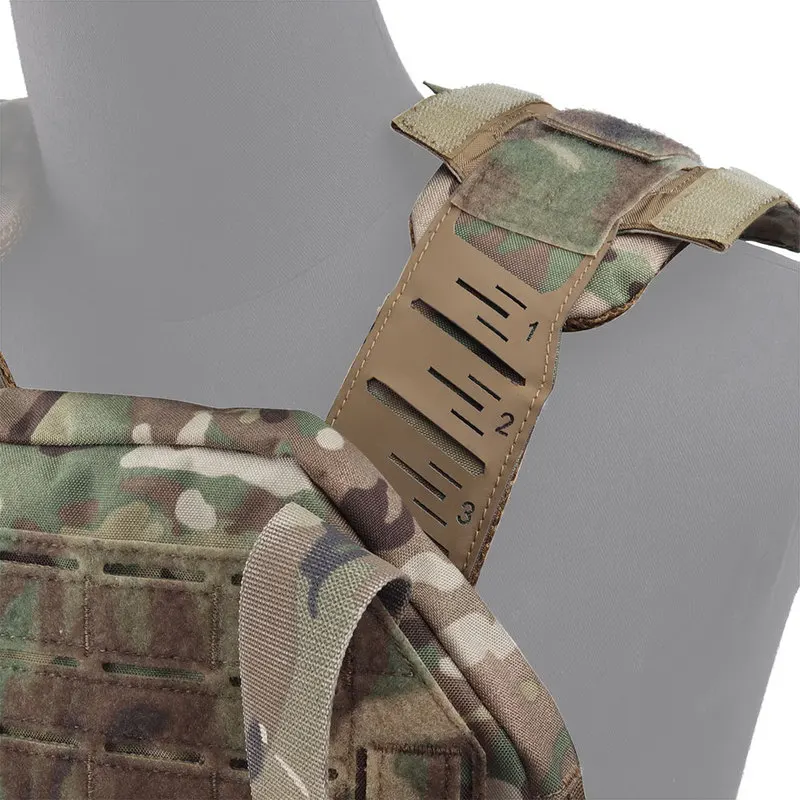 Tactical KZ Plate Carrier Low-profile Hunting Vest Mesh Comfort Lightweight Utility MOLLE Quick Release Equipment Medium