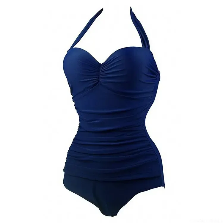 Sexy One Piece Swimsuit Closed XXXL Large Size Swimwear Plus Size Push Up Swim Body Bathing Suits Women Beach Pool