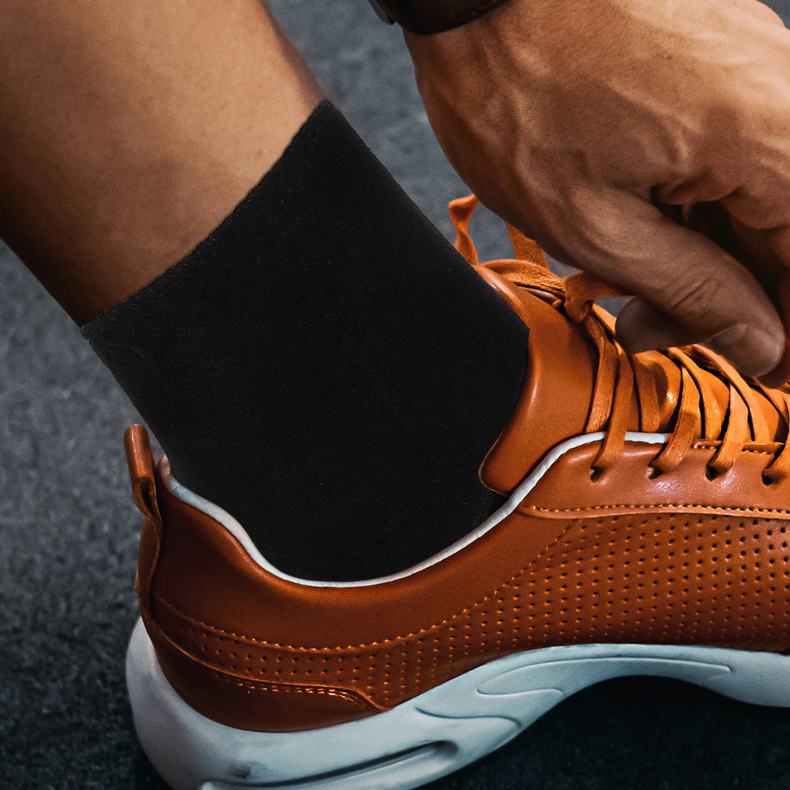 

1Pair Ankle Support Brace Magnetic Band for Running Cycling Sports Exercise Sprain Protection Sweat Absorbing Breathable