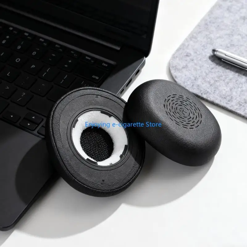 Ergonomische Ersatz-Ohrpolster aus Proteinleder für Evolve2 65 Y4QF – Detail 2