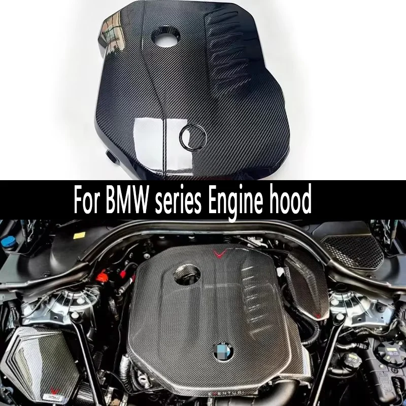 

For BMW series X3 G01 X4 G02 X6 G06 X5 G05 Carbon fiber engine hood B58 3.0T 6-cylinder engine hood cover Auto Parts body kit