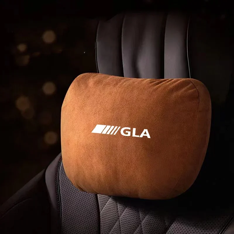 4S Top Quality Car Headrest Neck Support Seat Soft Neck Pillow for GLA GLC GLE GLB GT CLA CLA CLS C200 C300