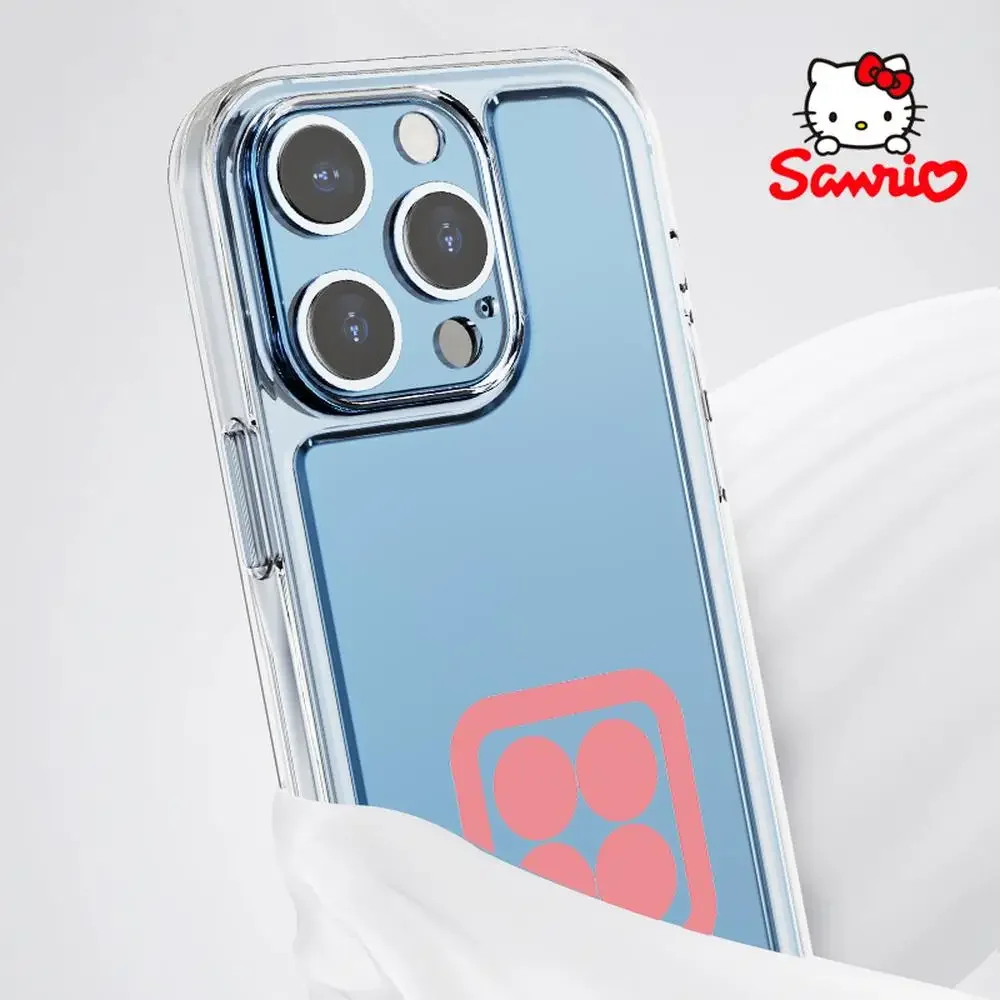 Sanrio Hellokitty Iphone 16 Pro Max Casing Iphone 16/15/14/13/12/11/x/xs/xs Max/pro Max Casing Ponsel Anak Perempuan Sanrio Kt Aksesori Lucu