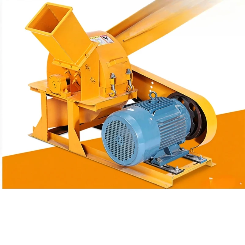 Industrial Crusher Machine For Biomass Sawdust Production Pulverizer/Diesel Wood Chipper