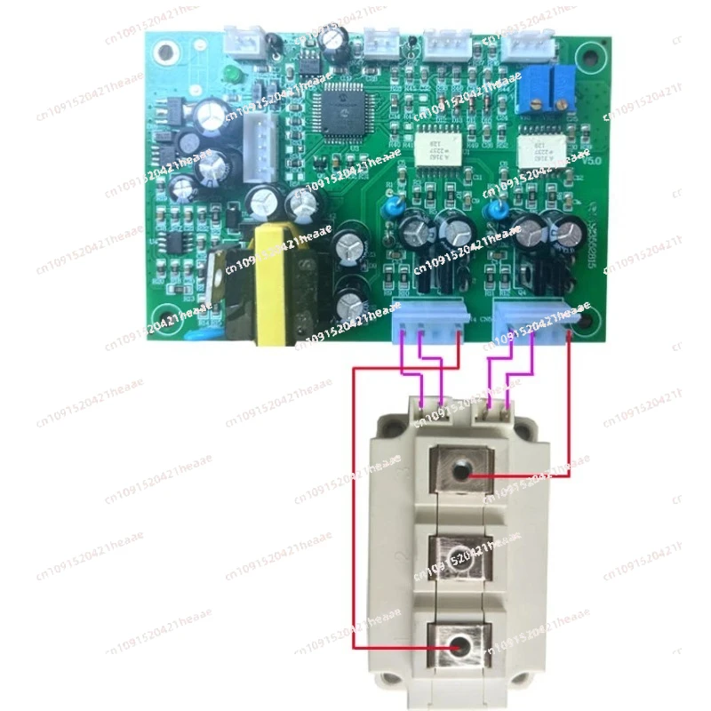 Suitable for High Power MPPT, Synchronous Boost/buck IGBT Module Control Drive Board + Output Constant Voltage and Constant