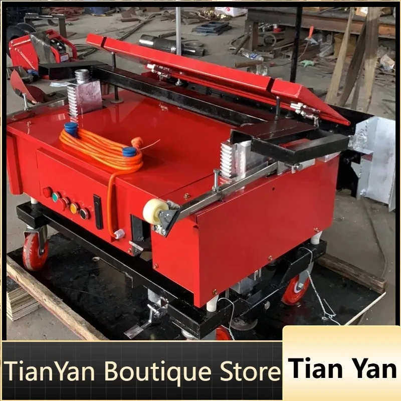 EE1 Height adjustable electric plastering machine, internal and external wall powder wall machine, automatic plastering machine
