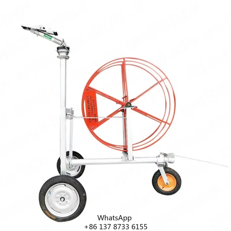 Agricultural Water Sprinkler Irrigation System Rain Gun Sprinkler Machine Vehicle