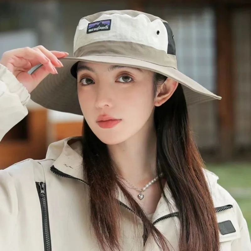 fisherman's hat women's outdoor travel UV new style mountaineering