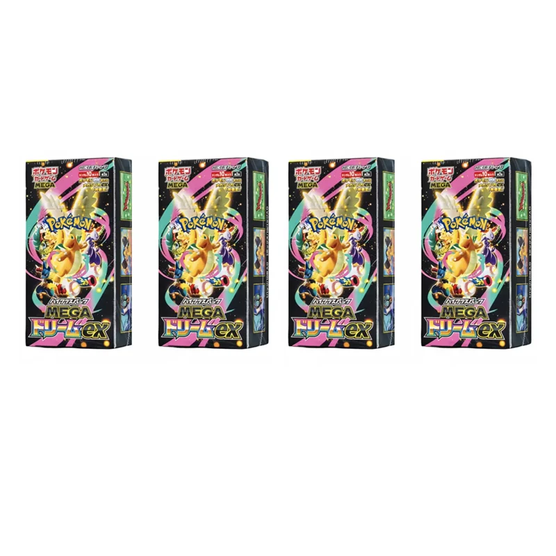 Großhandel Pokemon TCG l M2a JP Edition Sammelkarten Spielzeug Mega Dream EX Goldene Box Booster-Pack Erwachsenen-Geburtstagsgeschenk