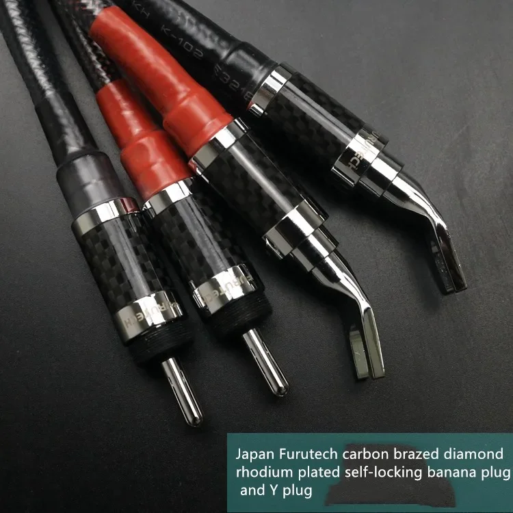 SC-002 نسخة متقدمة من النحاس والفضة المختلطة الأمريكية Mai Jingtu من كابل مكبر الصوت لمضخم الصوت من فئة الحمى HIFI Main Sp #6