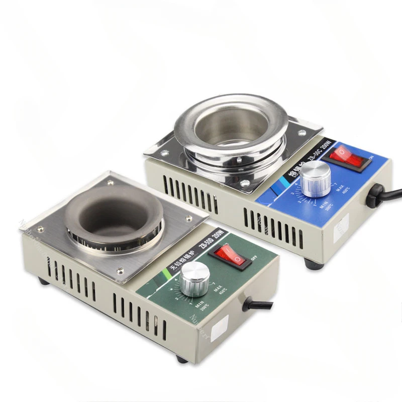 Lead-free Small Dip Soldering Tin Furnace Solder Pot Tin Melting Furnace Melting Hanging Hot Tin Furnace