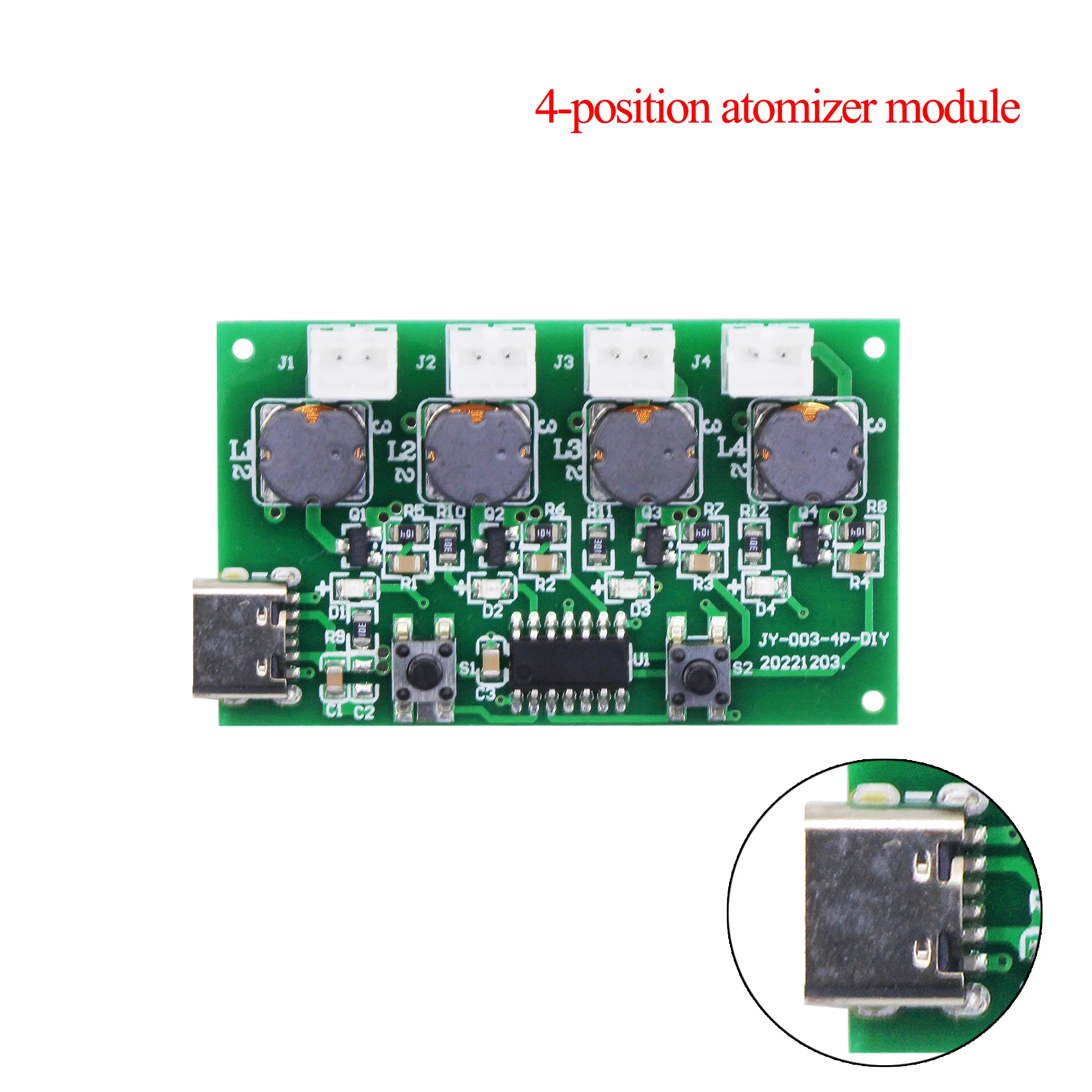 20mm 2.4Mhz Ultrasonic Mist module Maker Fogger Atomizing Transducer Oscillating Blade Piezoelectric Ceramic Air Humidifier Acce