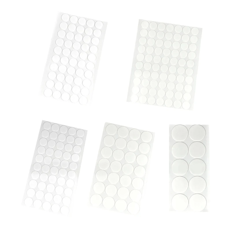 

100Pcs Double Side Sticky Tape Stickers Clear Sticky Dot Stickers Traceless Sticky Putty for Christmas Decorations