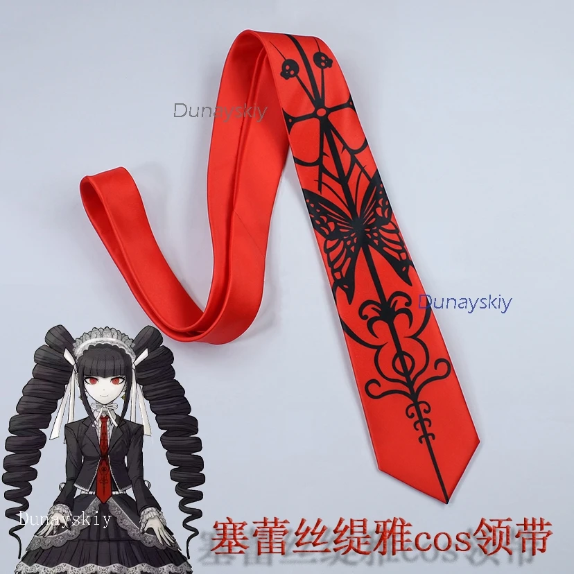 ياسوهيرو تايكو تأثيري الدعامة القوطية لوليتا التعادل شعر مستعار دانغانرونا سيليستيا لودنبرغ النساء هالوين كرنفال حفلة القرط حلية