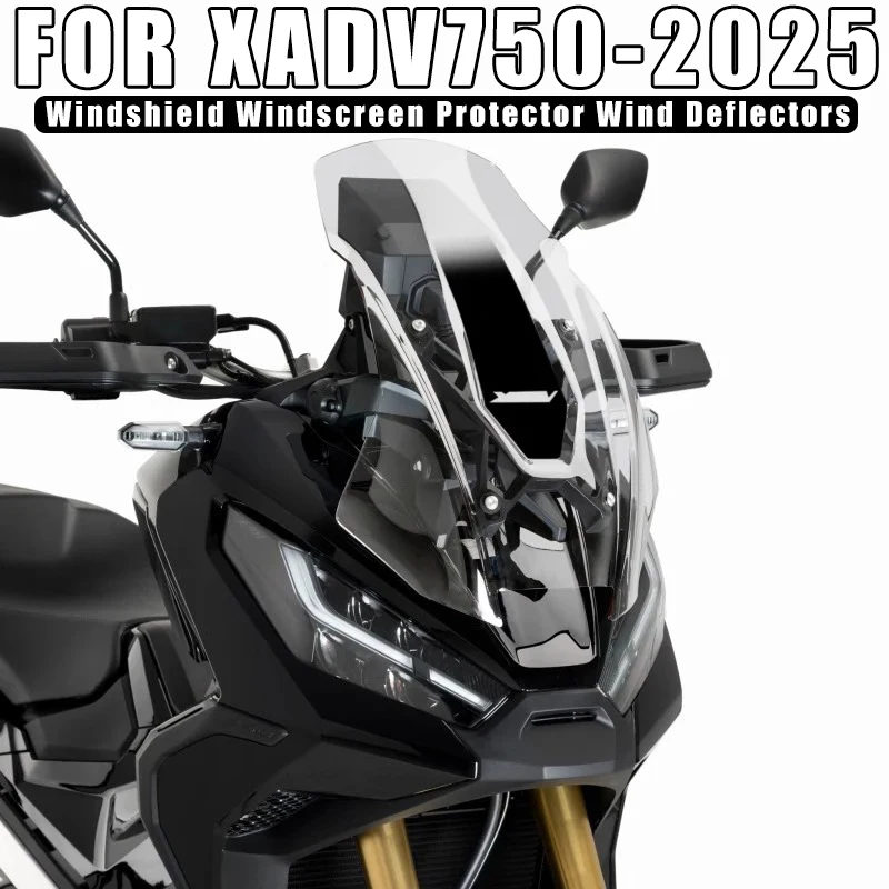 

FOR HONDA XADV750 X-ADV750 XADV 750 2025 Motorcycle Windshield Windscreen Protector Wind Deflectors Accessories
