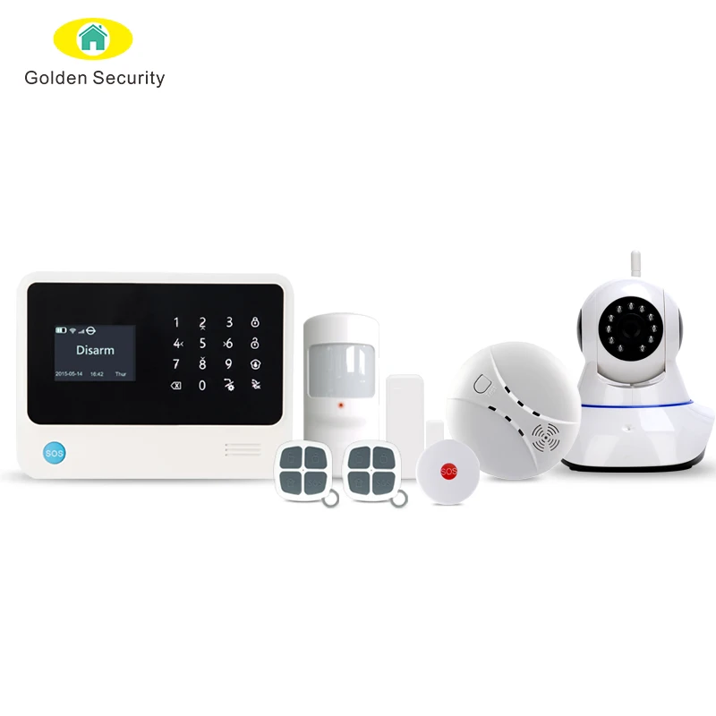 Sistema di allarme antintrusione WIFI + GSM + GPRS smart home sistema di sicurezza antifurto de alarm