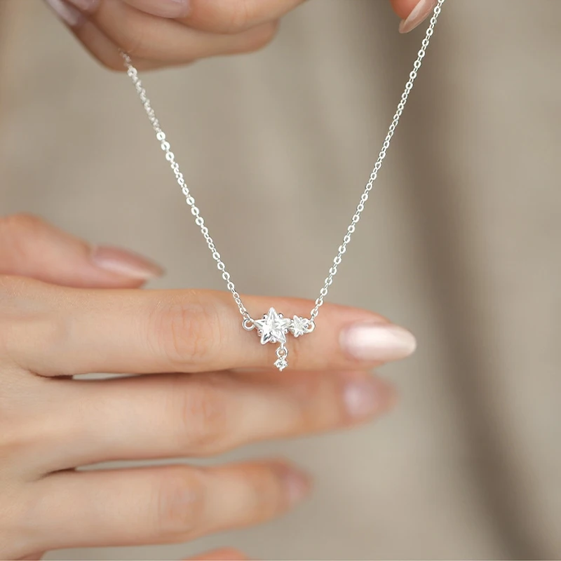 JYJIAYUJY 100% كامل الأصلي غرامة الفضة S999 سوار في المخزون الزركون ستار خاتم هدايا مجوهرات أنيقة يوميا JYB65