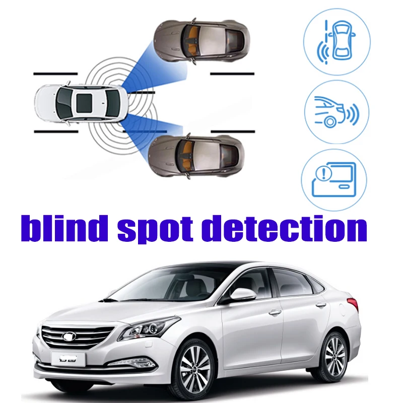 Car BSD BSA BSM Blind Area Spot Warning Safety Drive Alert Mirror Rear Radar Detection System For Hyundai Mistra 2013~2020