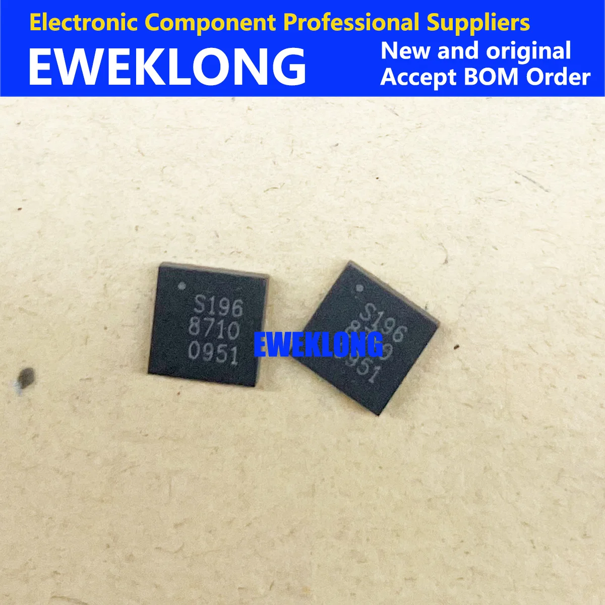 2pcs AS196-307LF QFN16 Marking Code S196 Component IC Chip