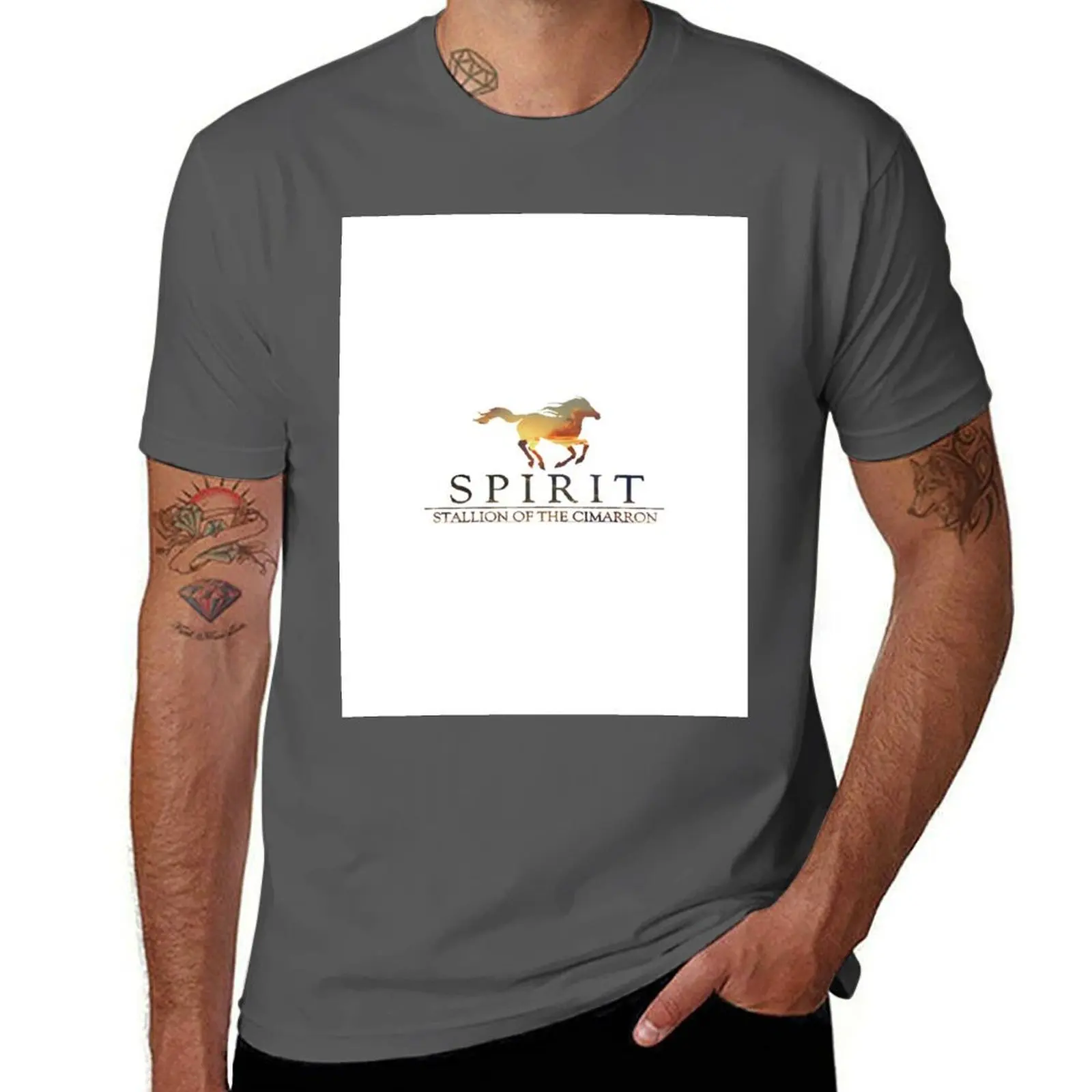 

Spirit stallion of the cimarron T-Shirt Lightweight Running Sports T-Shirt