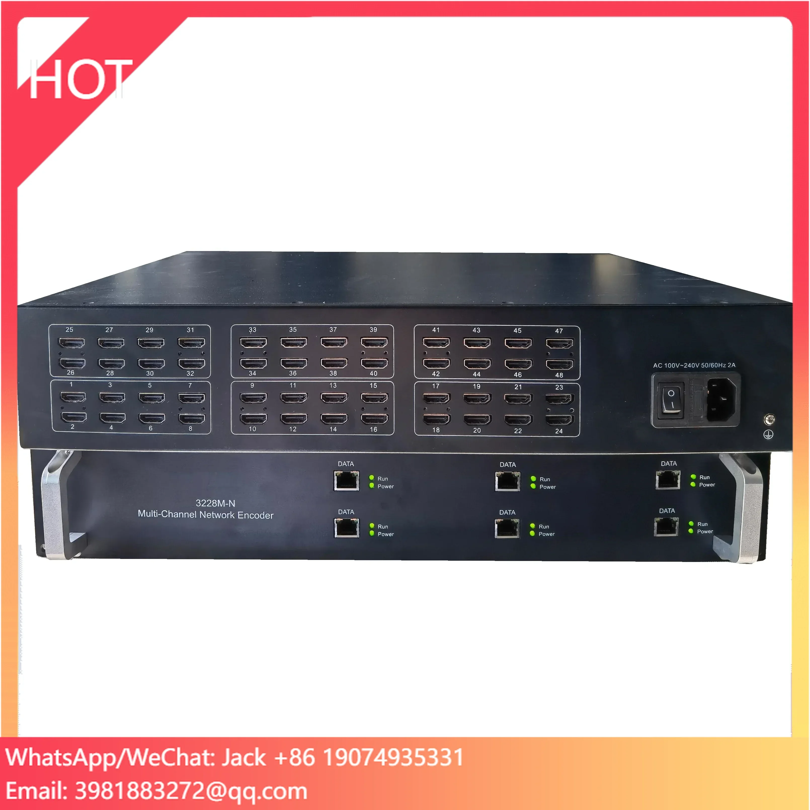 

Free test hd 48 Channels Audio Ip Encod H.264 265 iEncoder