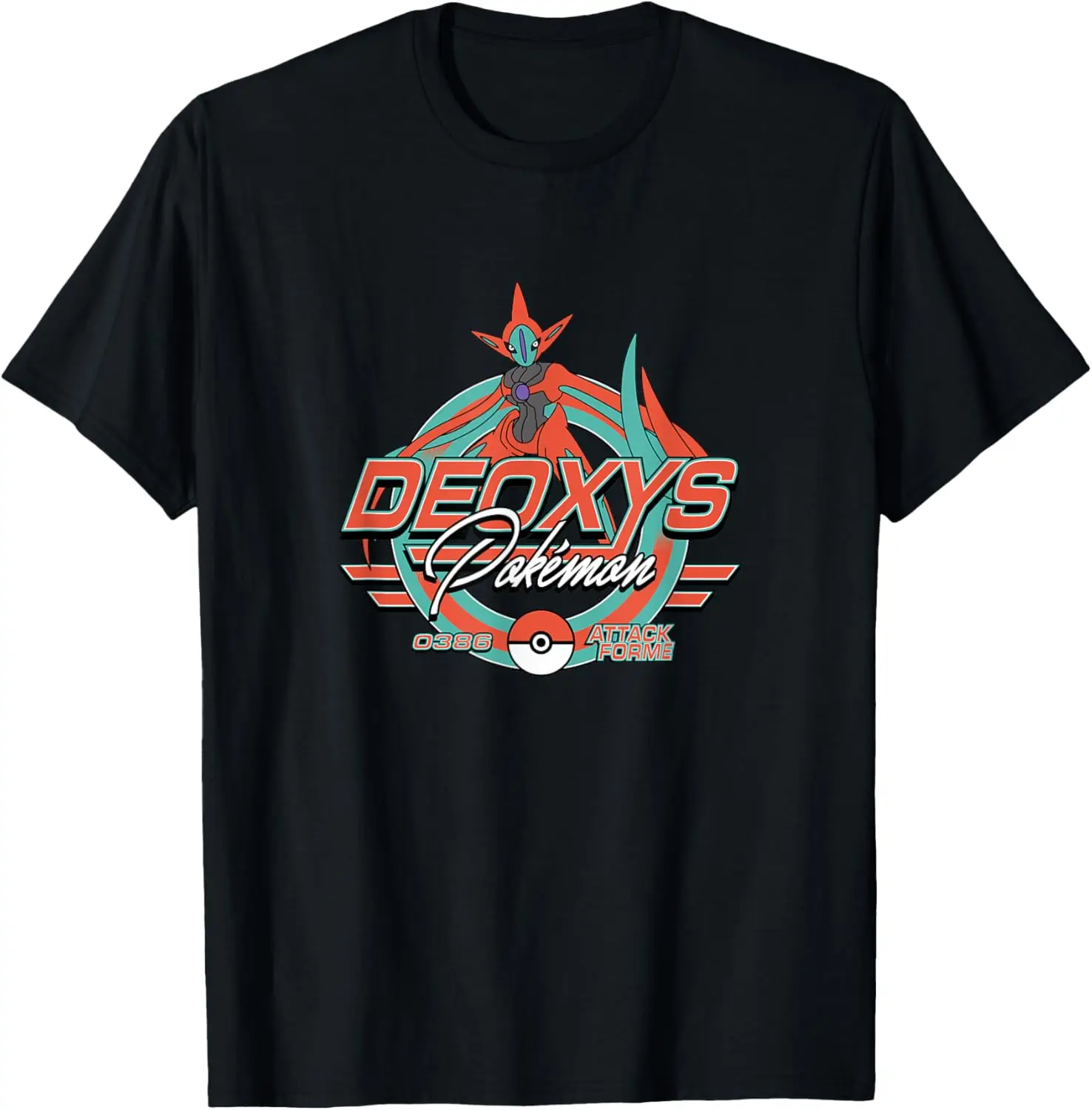 Fashion Casual Funny Deoxys Attack Forme RetroTee T-Shirt S-6XL