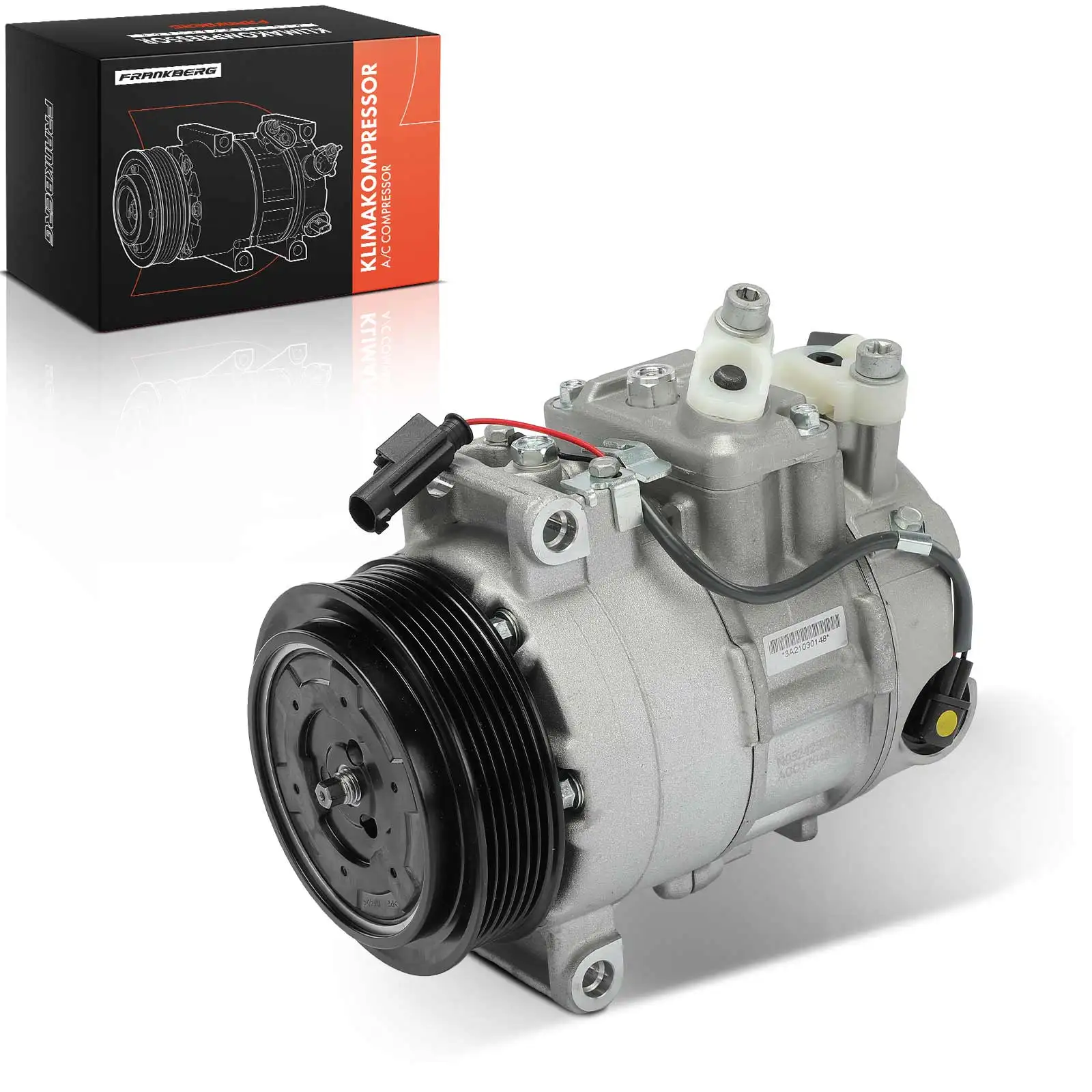 Frankberg 1x klimaatcompressor voor Mercedes-Benz C-Klasse W203 W204 C204 S204 E-Klasse W210 W211 W212 0012308111 A0012308111