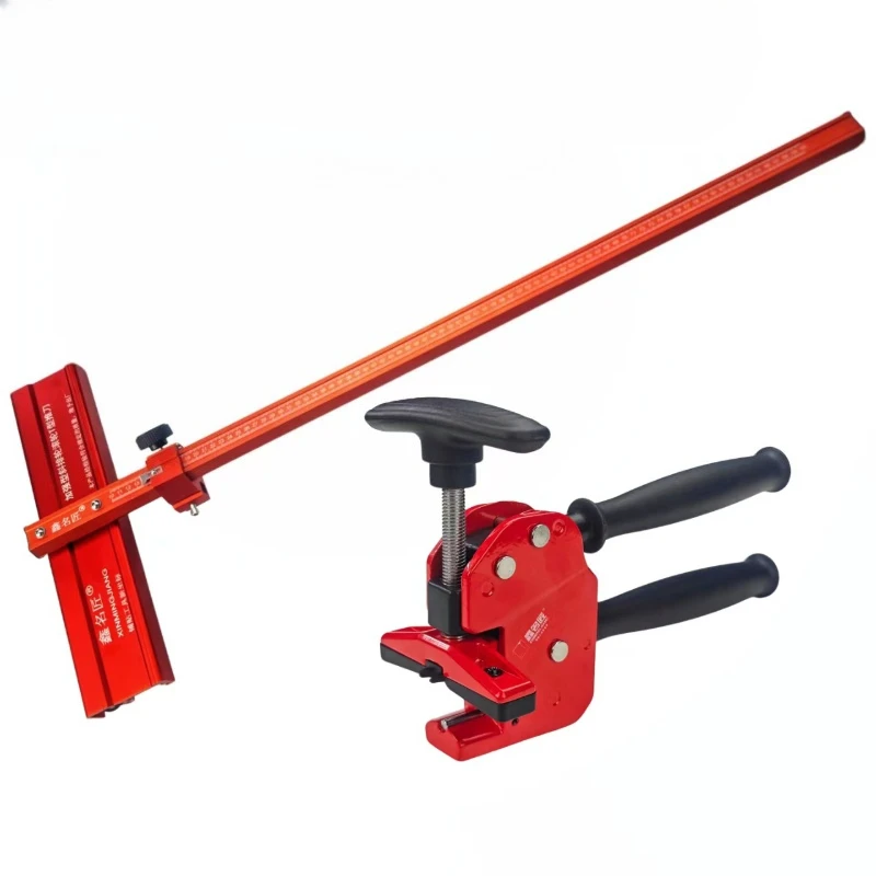 Ceramic Tile Pusher Manual T-shaped Floor Tile Pushers Portable Straight Glass Cutting Knife Labor-saving Cutting Tool Set