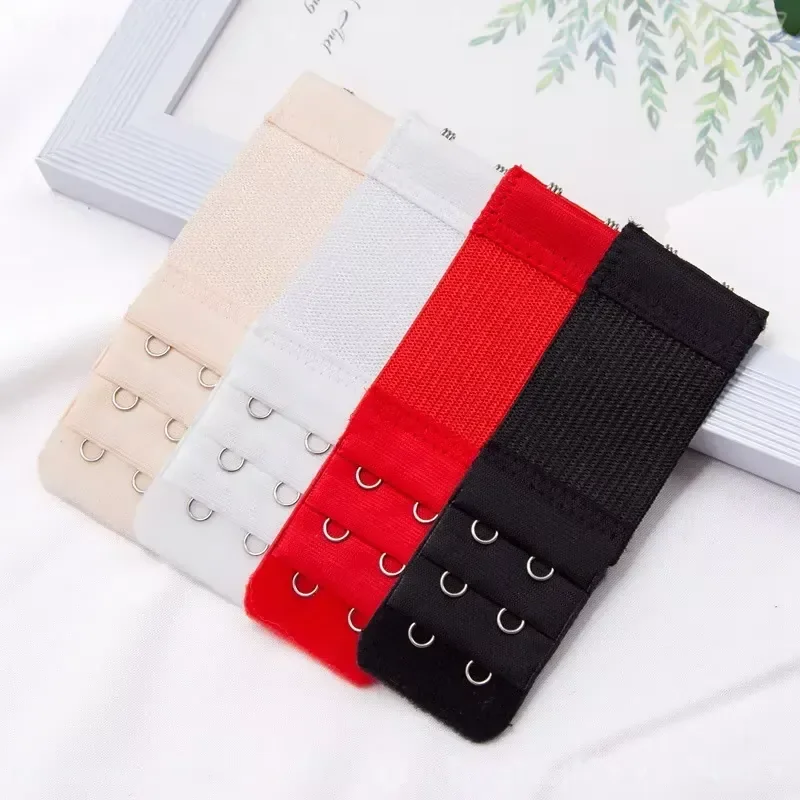 5Pcs Set 2 Hook Bra Extender Women Elastic Extension Strap Adjustable Buckle Clip Expander Intimates Accessories