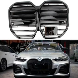 Front Racing Facelift Center Grille Upper Bumper Radiator Grilles Fit For BMW G26 4-Series i4 eDrive35 40 M50 2022 2023