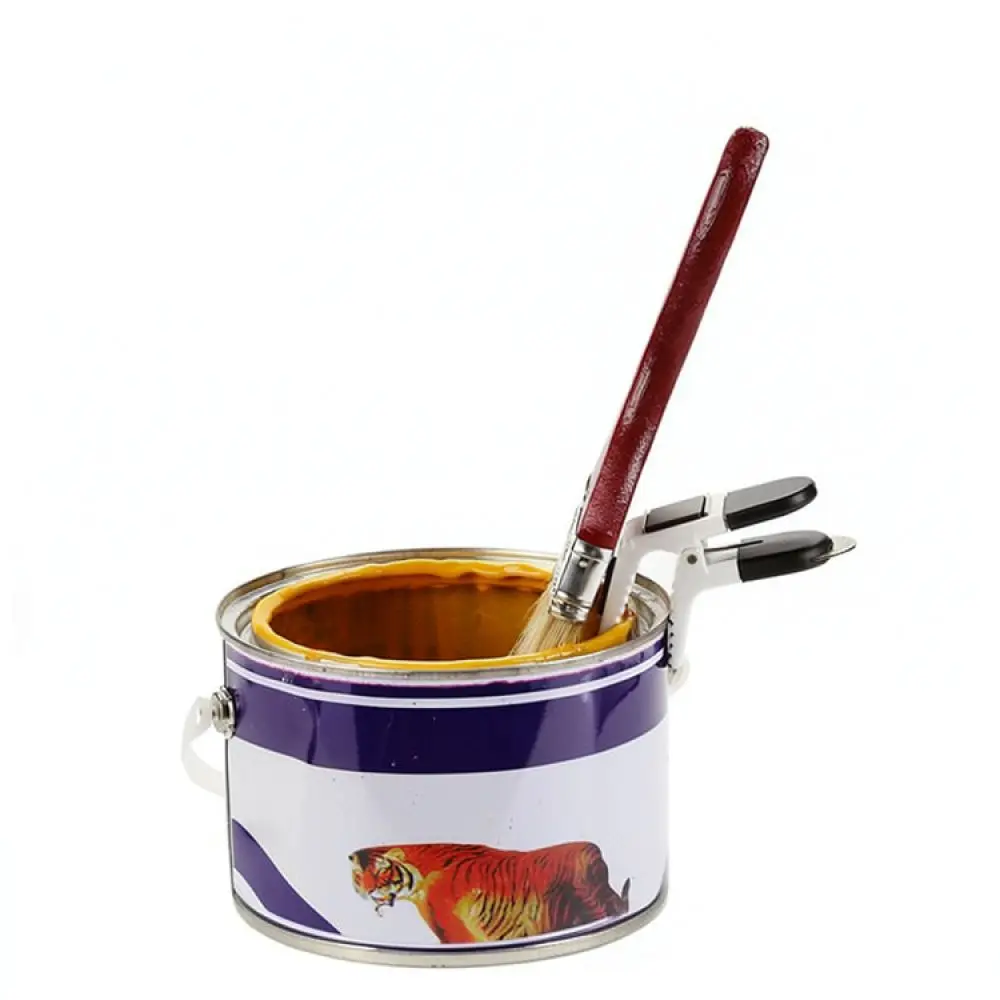 Strong Magnetic Brush Clamp For Paint Bucket Universal Adjustable Holder Wall Coating Tools Professional Organizer