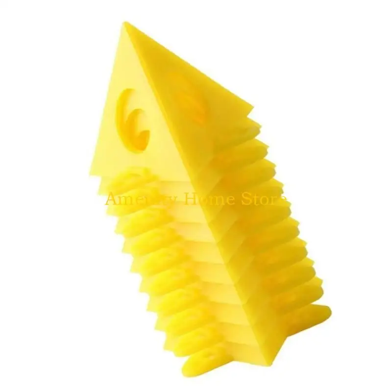 F26C 10Pcs Woodworking Paint Pyramid Stand Mini Triangle Bracket Support Painting