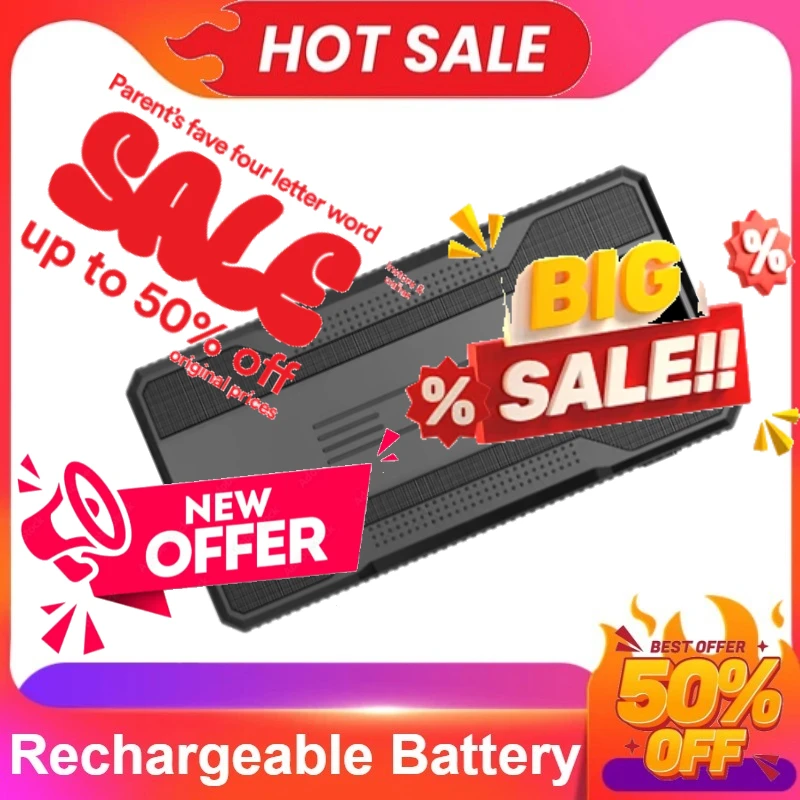 

12V Car Jump Starter Portable Power Bank Charger Auto Emergency Starting Device Battery Booster with Digital Display