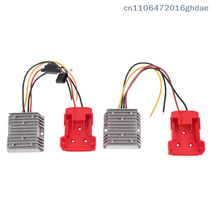 

(Летняя распродажа) Преобразователь напряжения 18В в 12В для аккумуляторов M18 Power Wheel, адаптер DC 12В 20А 240Вт, автоматический понижающий инвертор