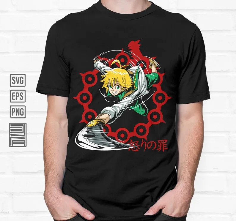 New Anime Vector, Ready for Print, Cricut, Sublimation and DTF transfer, svg, eps, png