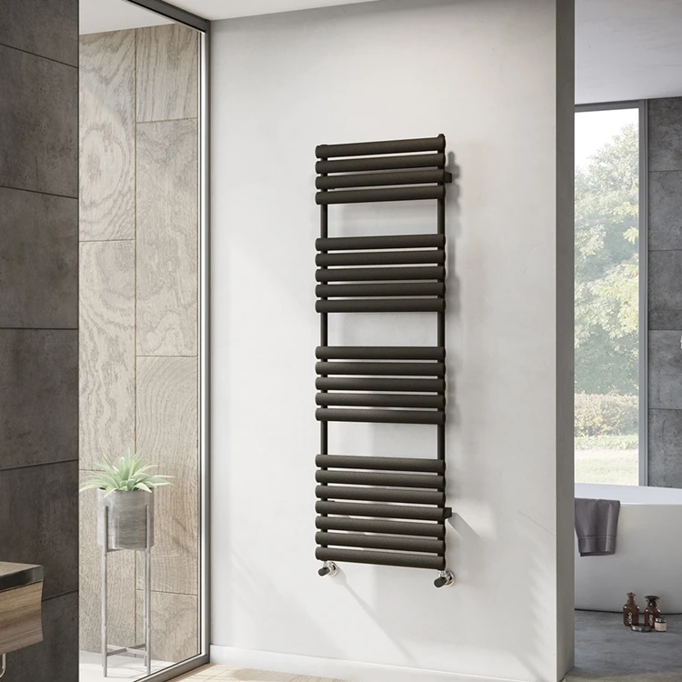 Large Wall-Mounted Vertical Heating Towel Rack Warmer Radiator for Bathroomspromote sales
