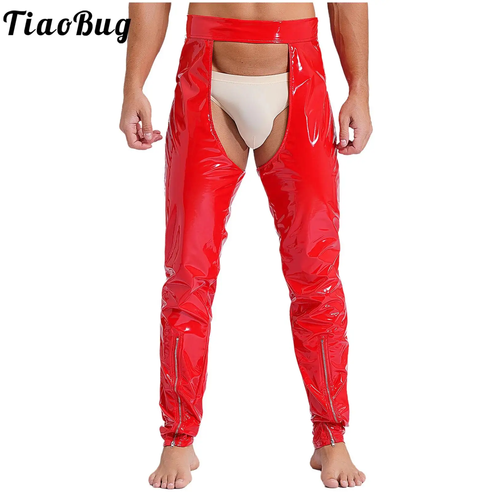 Men Open Crotch Pencil Pants Sexy Hollow Out Leggings Solid Long Pants Gym Leggings Tight Underwear Clubwear Romantic Nights