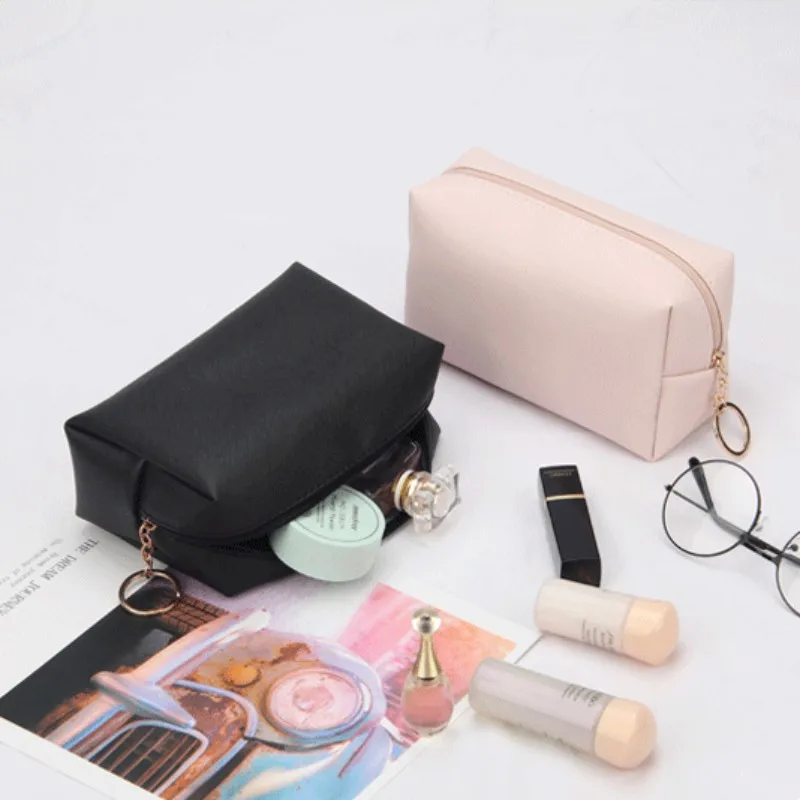 Cute Small Makeup Bag Portable Cosmetic Bag Women Travel Make Up Pouch Waterproof Toiletry Bags Cosmetic Organizer Handbag