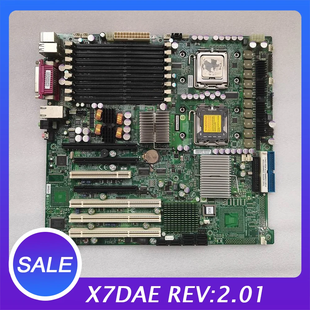 LGA771 Workstation medical motherboard X7DAE REV:2.01