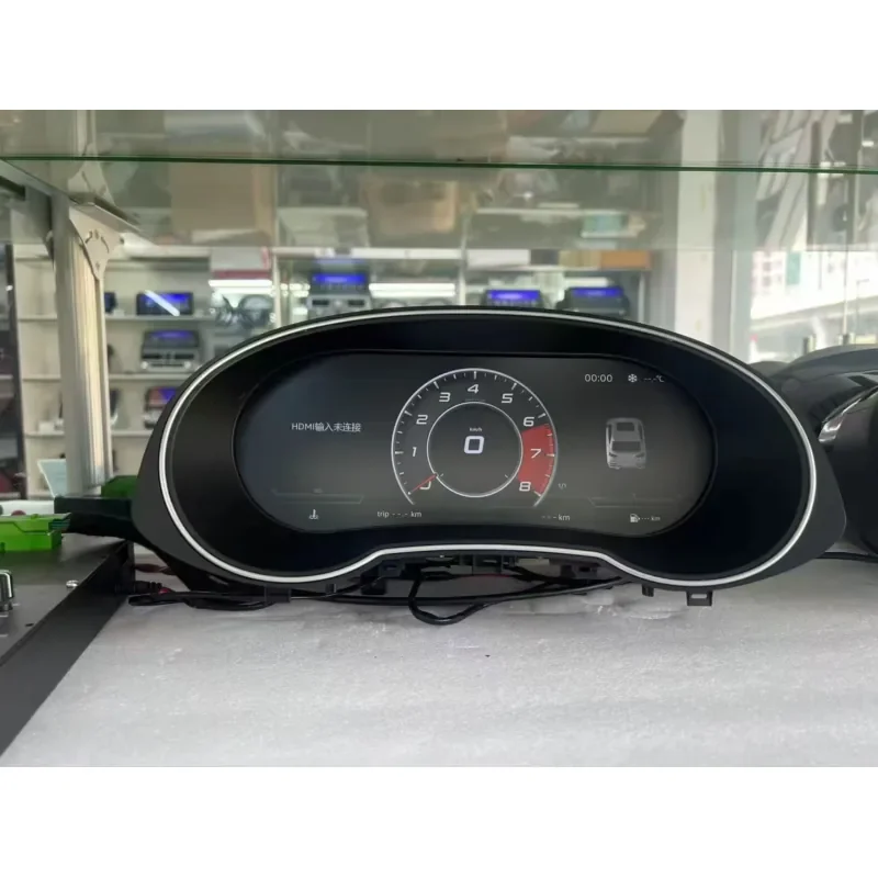 【2026 Precision Made】 Voyeego 12.3 Inch Car LCD Dashboard Smart Speedometer Multimedia Dashboard for Q3 2012-2018 LCD
