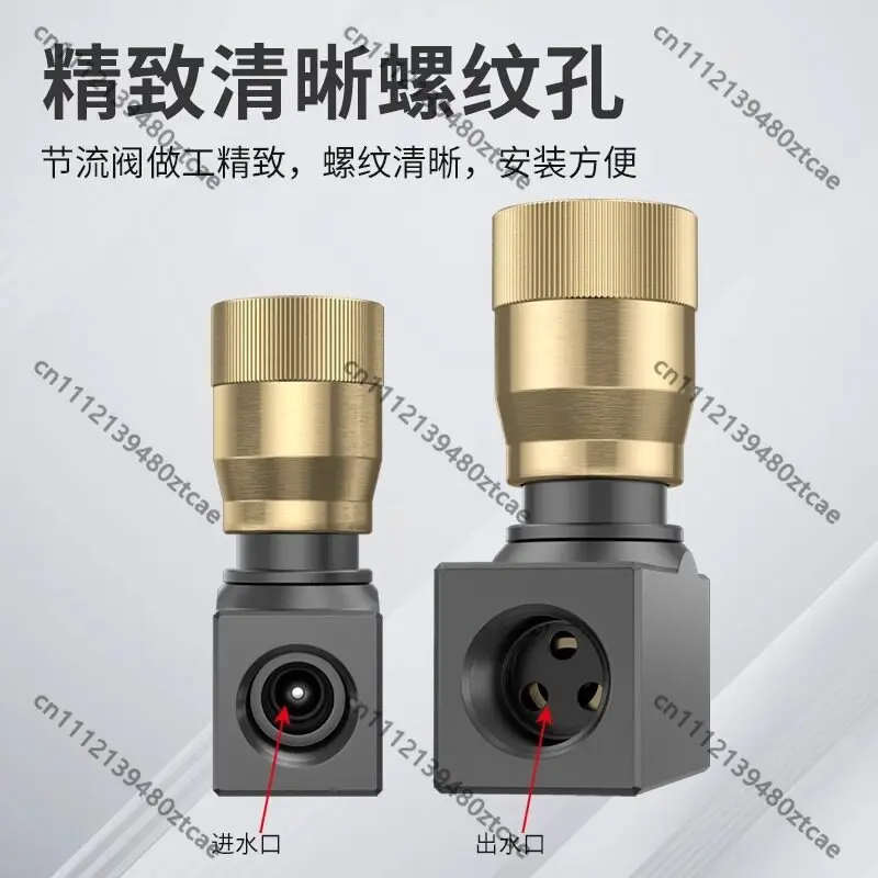 Hydraulic Flow Control Valve Tubular One‑Way Throttle Valve LA‑H8L/H10L/H16L/H20L/H25L/H32L