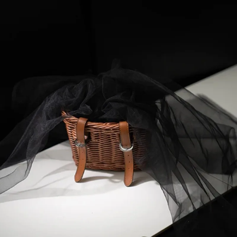 

Ins Fairy Mist Yarn Gauze Fabric Soft Handmade DIY Solid Color Lace Veil Transparent Tulle Clothing Fabric