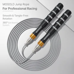 Self-Locking Bearing Skipping Rope, Suitable for Human Aerobics, Aluminum Alloy Handle, Adjustable Rope Length, Student Racing C