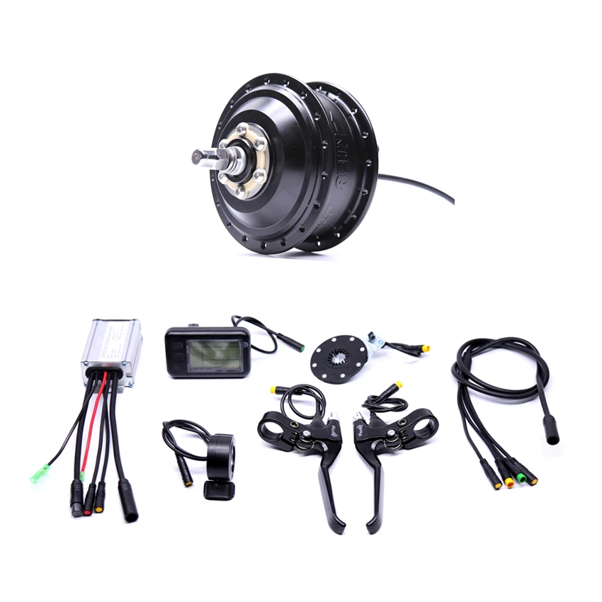 Waterproof 36v250w Bafang Front/rear Electric Bike Conversion Kit Brushless Hub Motors Motor Wheel ebike system