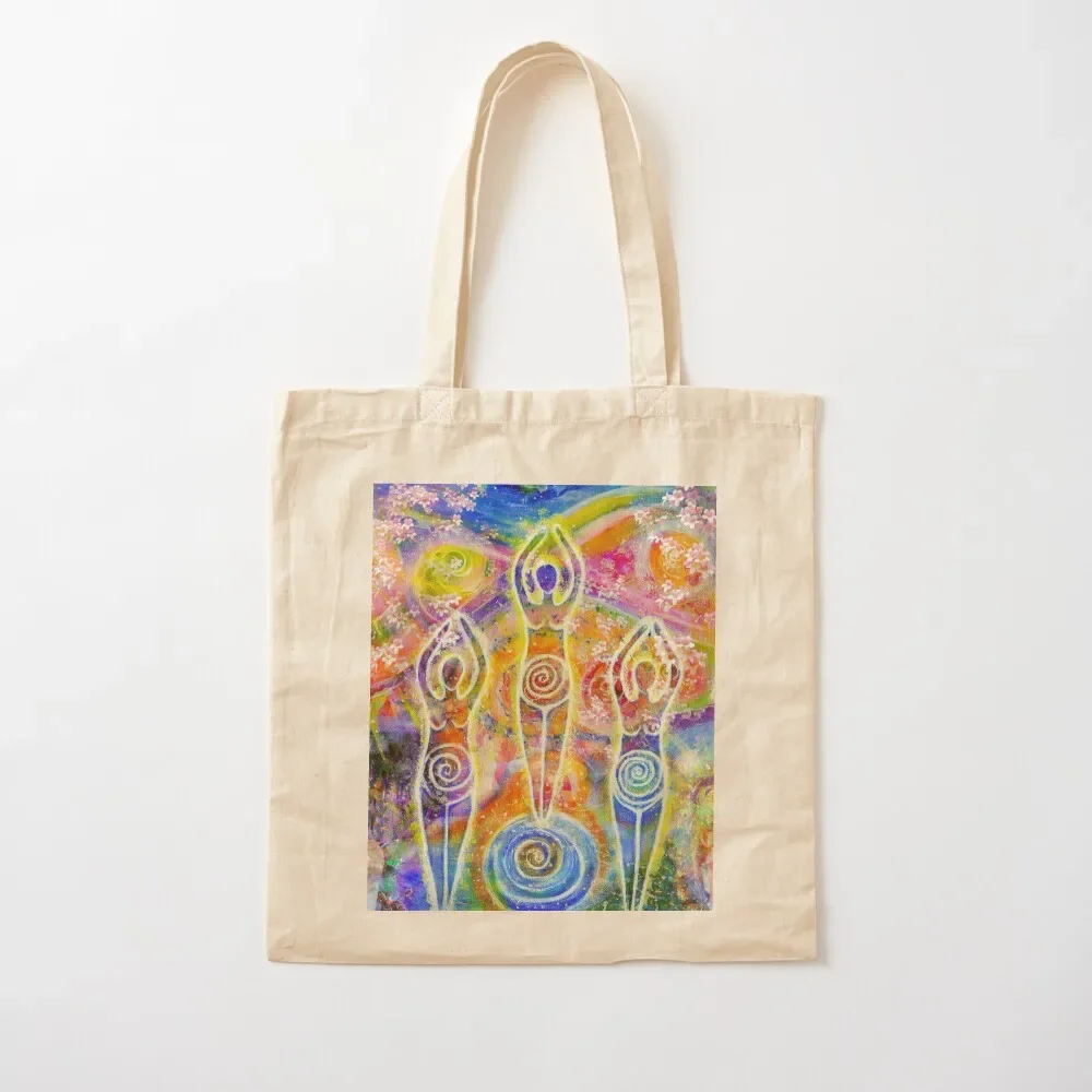 Sisterhood of the devine feminine Tote Bag Beach bag handbag shopping cart bags foldable reusable bag