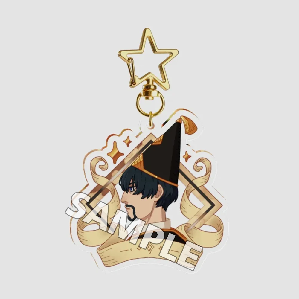 Anime Peripheral Acrylic KeyChain WHA Coco Agott Arklaum Olruggio Qifrey Tetia Richeh Ininia Backpack Pendant Exquisite Gift view 5