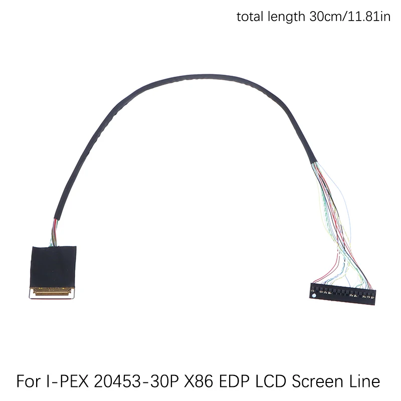 For I-PEX 20453-30P X86 EDP LCD Screen Line 30 Pin Screen Line Signal Line