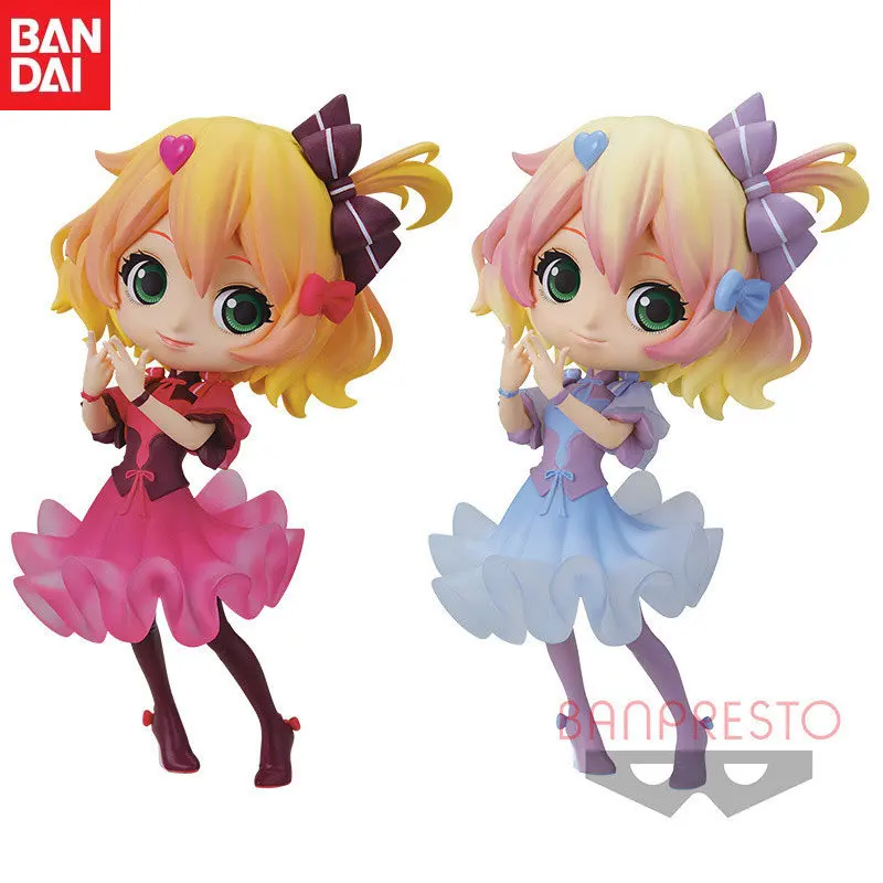 In Stock Bandai Original Qposket Anime MACROSS DELTA Freyja Wion Action Figure Model Children's Gifts